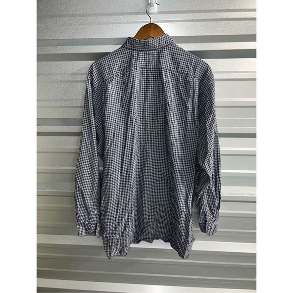 Purple & Green plaid Polo Ralph Lauren Big & Tall Button Down Shirt XLT - Picture 7 of 7